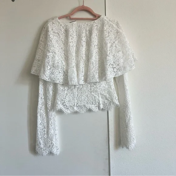 NWOT! TULAROSA Clarissa Lace Top - Picture 9 of 9